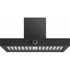 Airforce Vis Boxy AN/A/90 Απορροφητήρας Καμινάδα 90cm Μαύρος